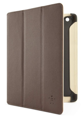 Belkin Tri-Fold Folio (F8N755cwC02) - чехол для iPad 2 / iPad 3 (Brown)
