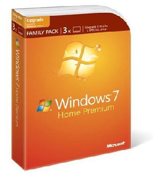Windows 7 Family Pack на 3 компьютера