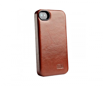Sena Leather iPhone 4/4S Lugano Snap Case - Brown 