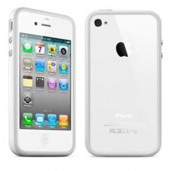 Бампер Apple MC668ZM/B для  iPhone 4/4S. Белый
