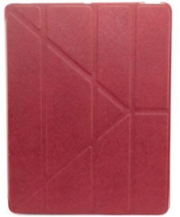 Ozaki iCoat Slim - Y for New iPad, Red/Red 