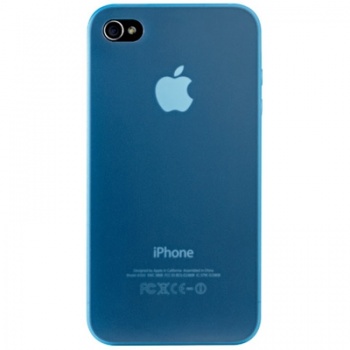 Ozaki iCoat 0.4  for iPhone 4/4S - Blue