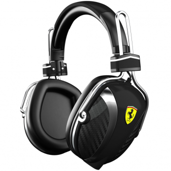 Scuderia Ferrari P200 Black Headphone