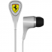 Scuderia Ferrari S100i White Earphones
