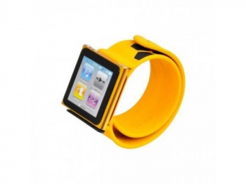 Ozaki iCoat Watch+ for iPod Nano 6 Slap - Orange 