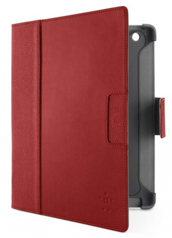Belkin Cinema Leather Folio (F8N756CWC01) - чехол для iPad 2 / iPad 3 (Red)