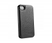 Sena Leather iPhone4/4S Lugano SnapCase-Pebble-Blk 