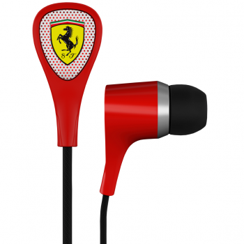 Scuderia Ferrari S100 Red earphones